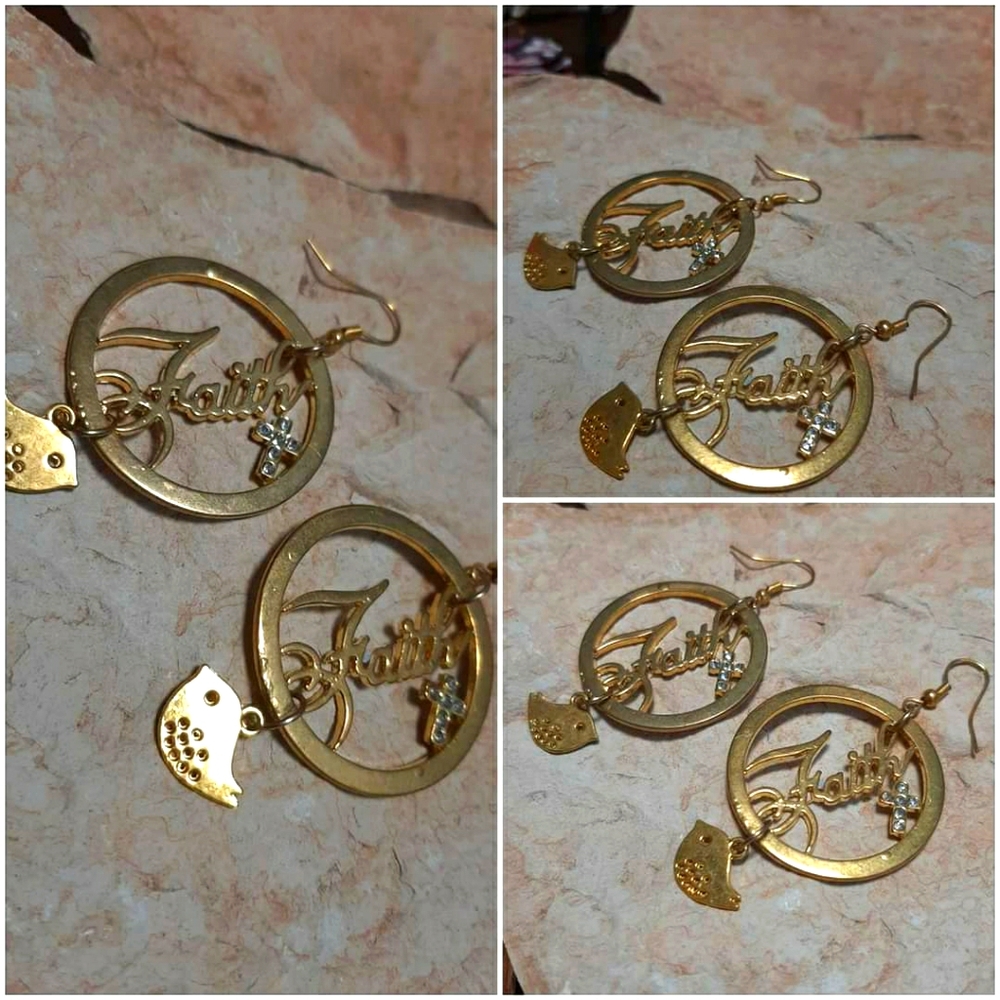 Faithful bird earrings